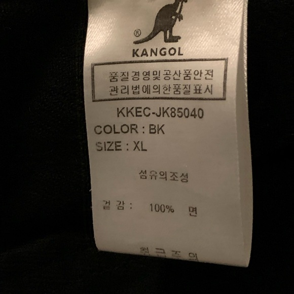 Kangol Black Denim Jacket - Picture 5 of 6
